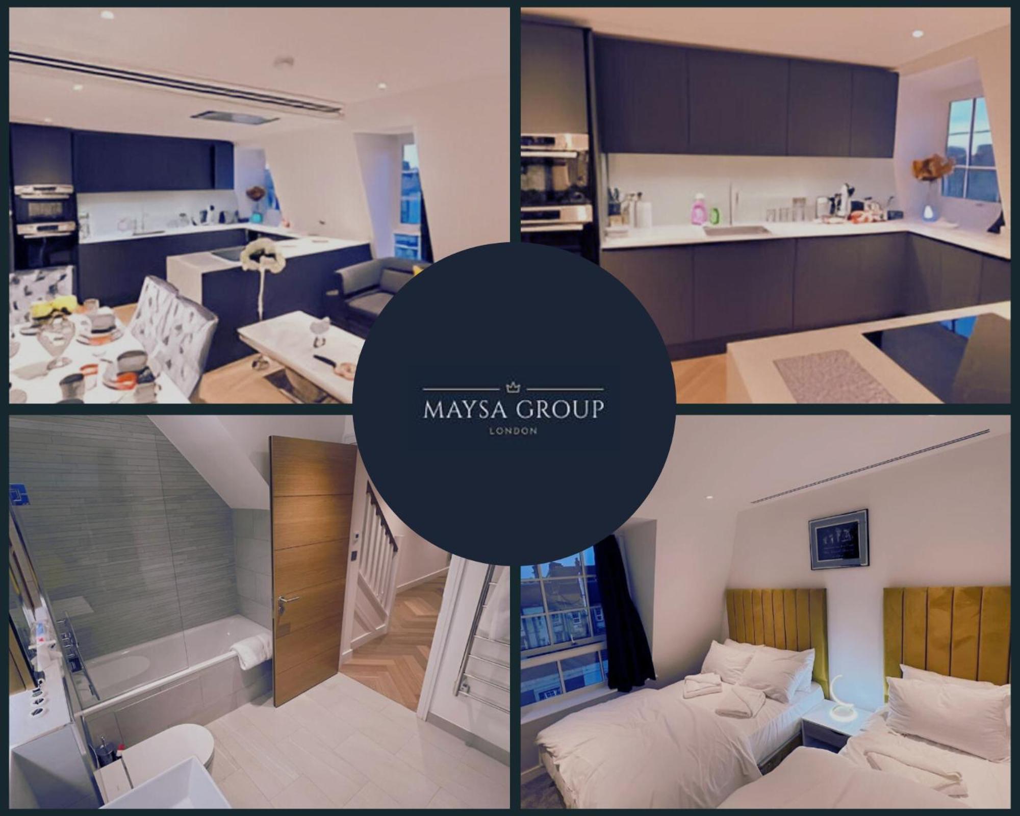 Reserve Amazing 2-Bedroom Penthouse In Marble Arch 74 ロンドン エクステリア 写真